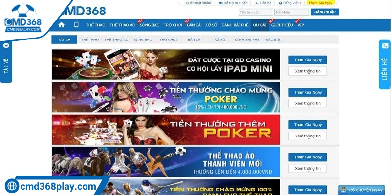 Thương hiệu có chính sách ưu đãi ấn tượng